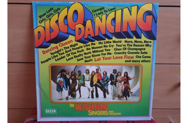 The Les Humphries S. & O. - Disco Dancing bakelit lemez hanglemez