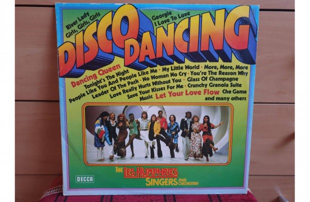 The Les Humphries S. & O. - Disco Dancing hanglemez bakelit lemez Viny