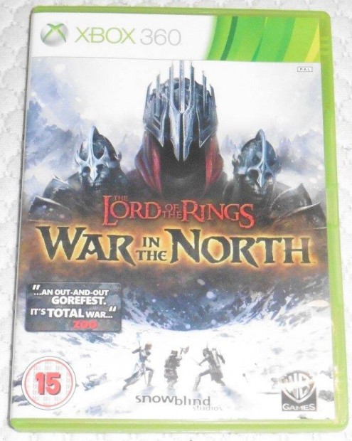 The Lord Of The Rings - War In The North Gyri Xbox 360 Jtk akr fl