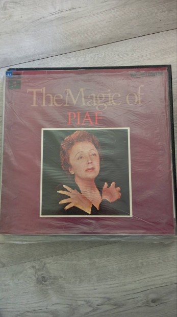 The Magic of Piaf Edith piaf bakelit lemez