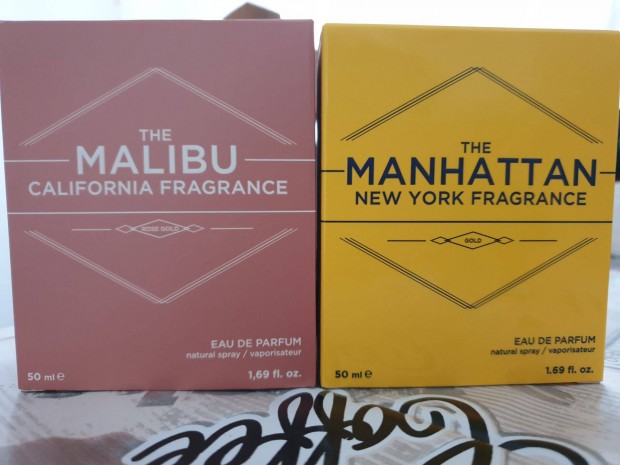 The Manhattan - New York Fragrance + The Malibu - California Fragrance