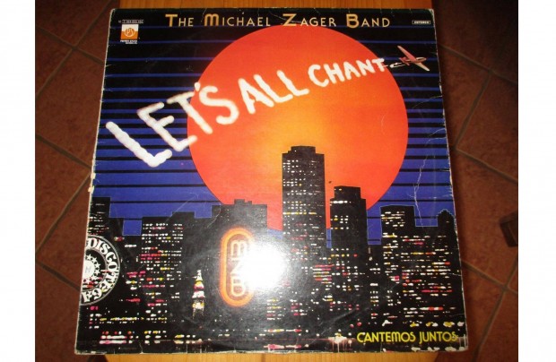 The Michael Zager Band Let's all chant bakelit hanglemez elad