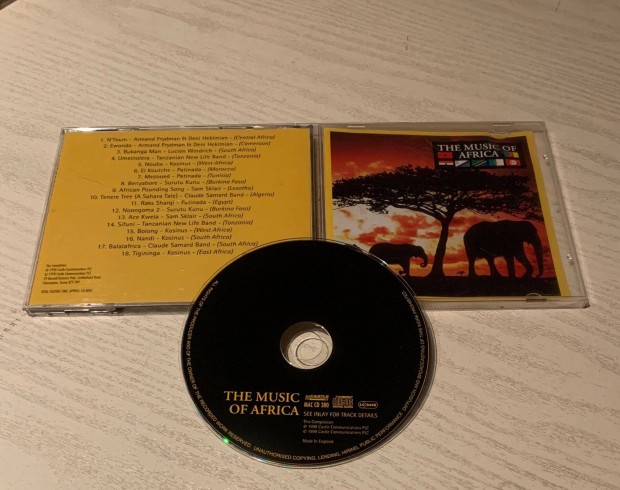 The Music of Africa CD