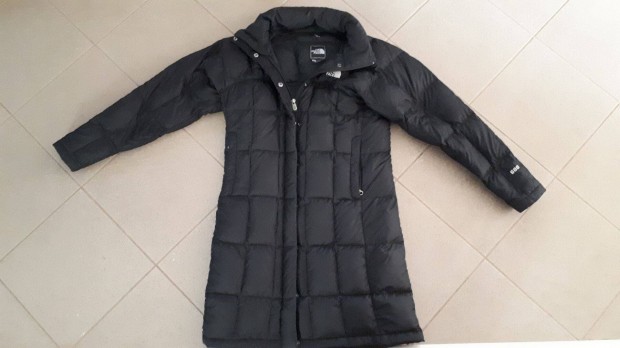 The North Face S es fekete hossz fazon dzseki kabt