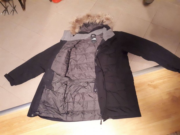 The North Face fekete L-es hfogval dzseki kabt