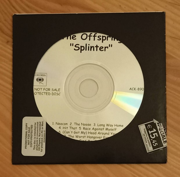 The Offspring - Splinter CD