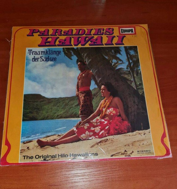 The Original Hilo Hawaiians - Paradies Hawaii; LP, Vinyl, bakelit