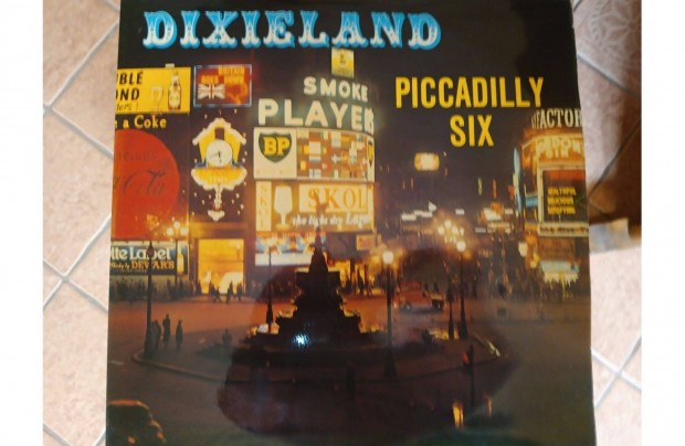 The Piccadilly Six Live Dixieland dupla bakelit hanglemez elad