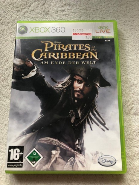 The Pirates's of The Caribbean Xbox 360 jtk