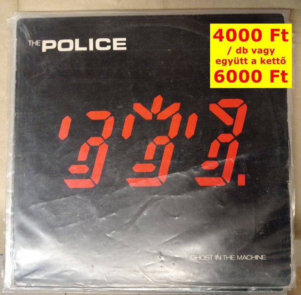 The Police hanglemezek (az r a kt LP-re egytt vonatkozik)