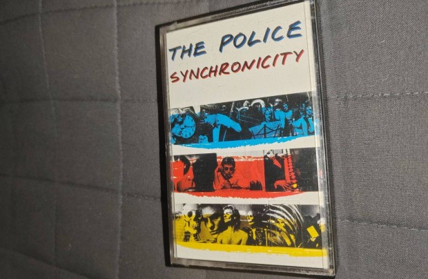 The Police ritka kék feliratos kazi