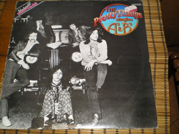 The Pretty Things Singles bakelit lemez LP 1960-1970-es vek