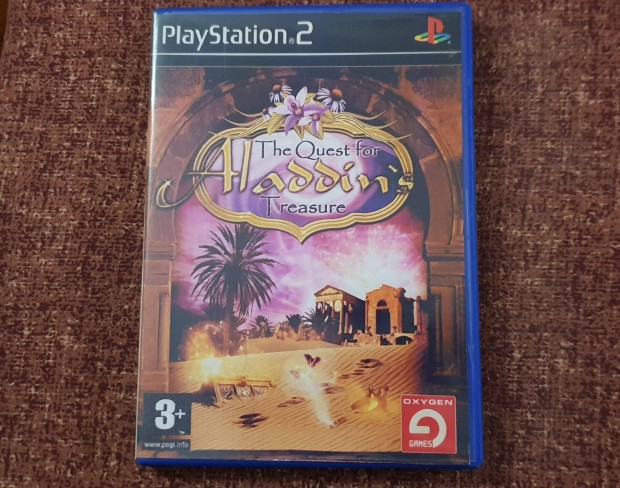 The Quest for Aladdin's Treasure Playstation 2 eredeti lemez ( 6000 Ft