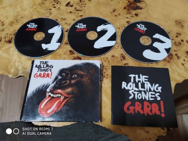The Rolling Stones 3 db-os CD album