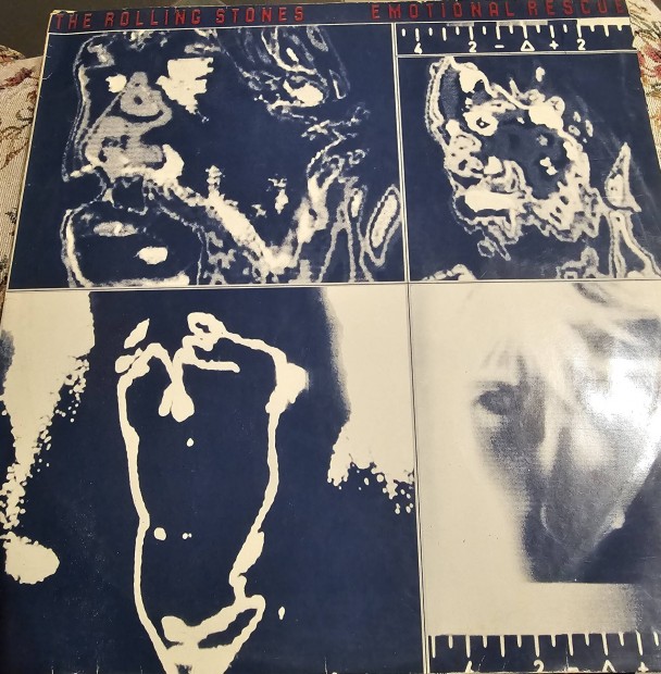 The Rolling Stones emotional rescue bakelit vinyl lp lemez