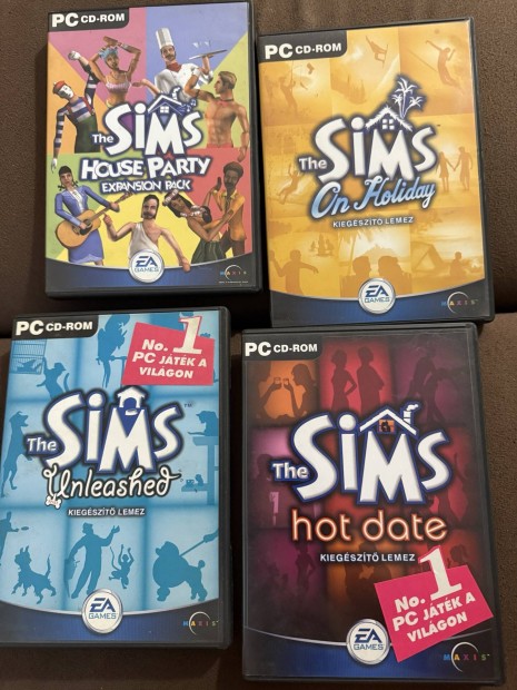 The SIMS - 4 DB Eredeti Kiegszt Lemez (PC CD-ROM)