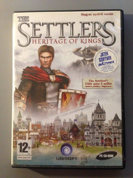 The Settlers - Heritage of Kings PC jtk (cd) Magyar nyelv