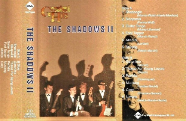 The Shadows - retr magnkazetta j llapotban a legends egyttestl