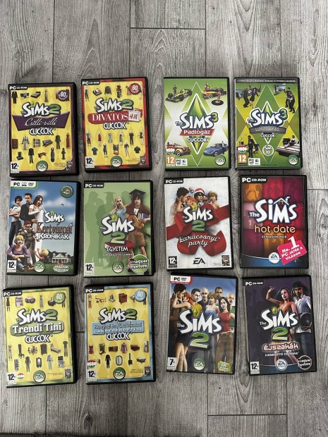 The Sims 1-2-3 kiegszt jtkok