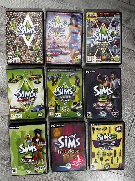 The Sims 1 2 3 kiegszt jtkok