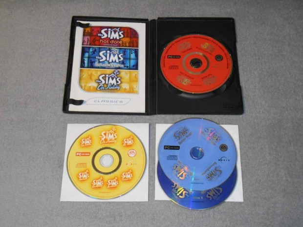 The Sims 1 Hot Date + Abrakadabra + On Holiday Szmtgpes PC Jtk