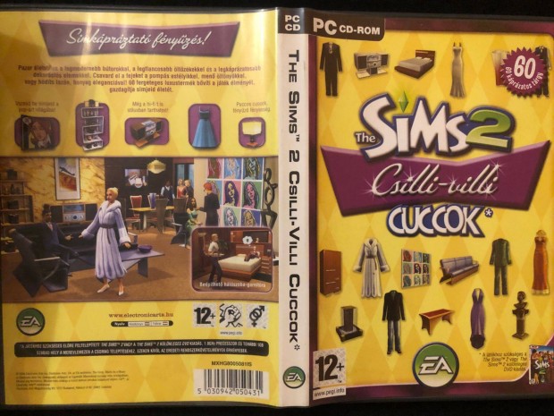 The Sims 2 Csilli-villi cuccok PC jtk (karcmentes)