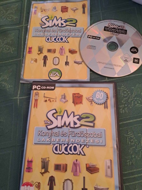 The Sims 2 - Konyhai s Frdszobai lakberendezsi cuccok PC CD