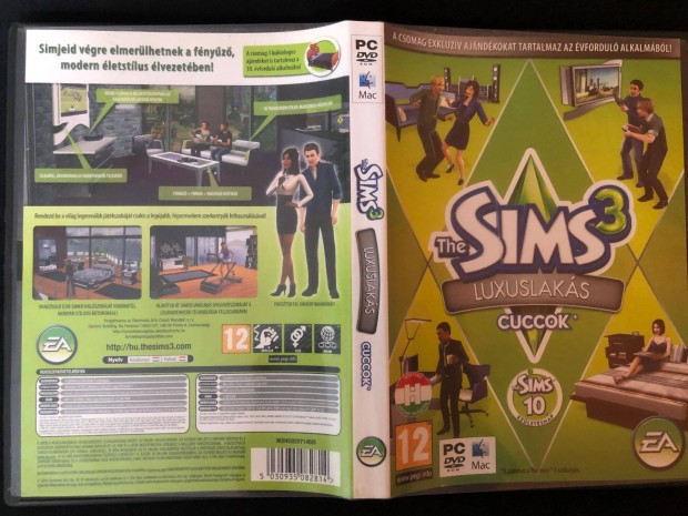 The Sims 3. Luxuslaks PC jtk (karcmentes, magyar nyelv)