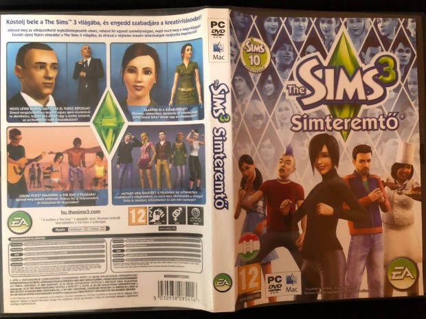 The Sims 3. Simteremt PC jtk (karcmentes, magyar nyelv)