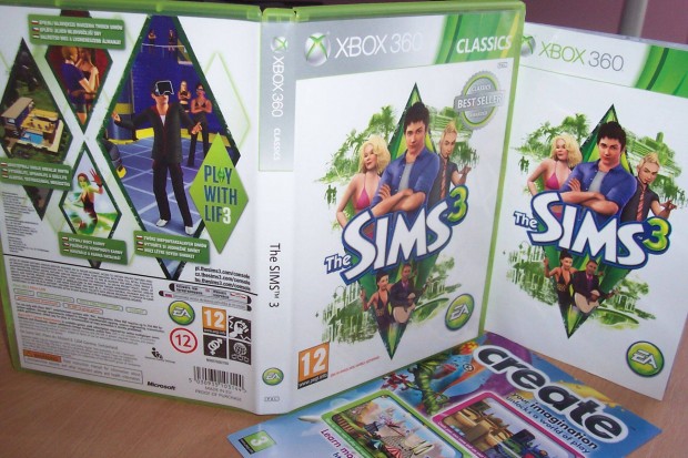 The Sims 3 - eredeti xbox 360 konzolhoz jtklemez