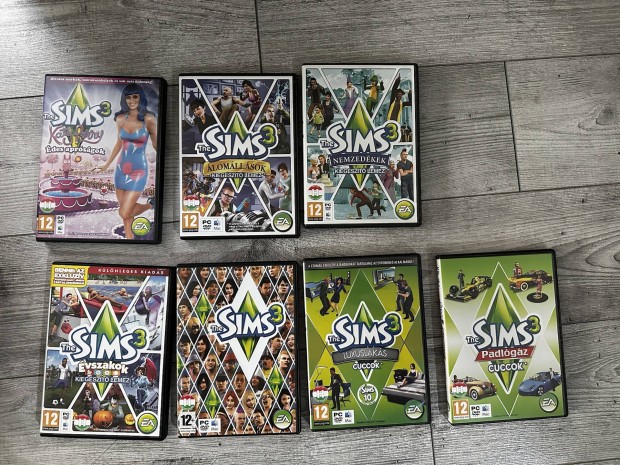 The Sims 3 kiegszt lemezek