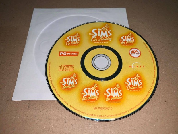 The Sims On Holiday kiegszt PC jtkszoftver