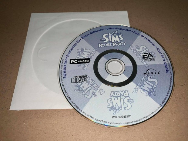The Sims: House Party kiegszt PC jtkszoftver