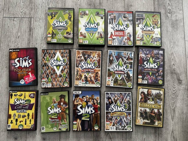 The Sims kiegsztk (The Sims 1 The Sims 2 The Sims 3)