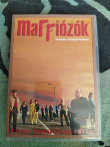 The Sopranos - Maffiózók harmadik évad 4 dvd