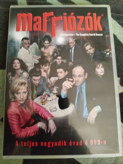The Sopranos - Maffiózók negyedik évad 4 dvd