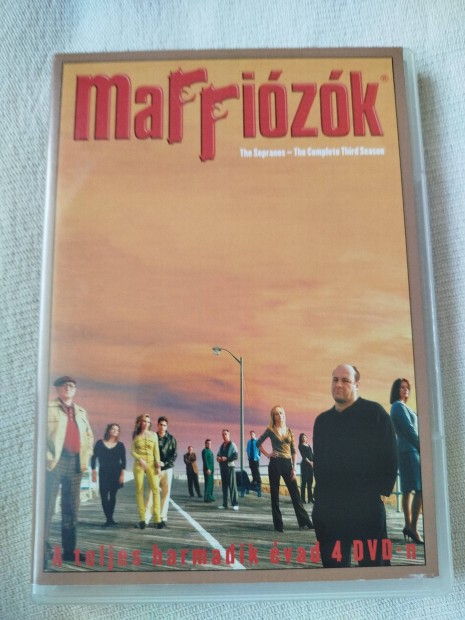 The Sopranos - Maffizk teljes harmadik vad 4 dvd 