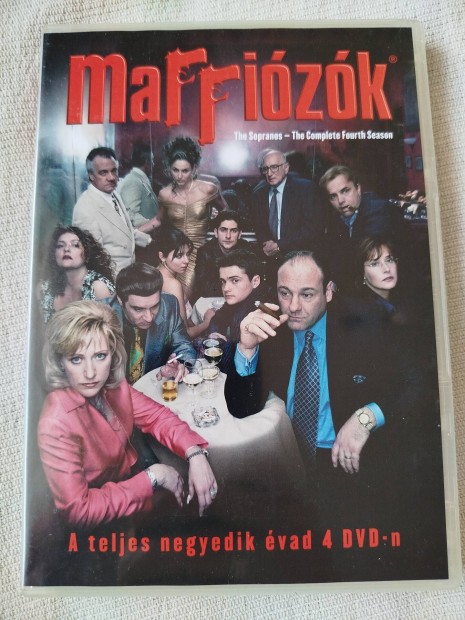 The Sopranos - Maffizk teljes negyedik vad 4 dvd 