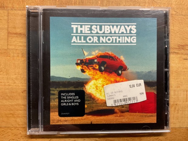 The Subways All Or Nothing, cd lemez