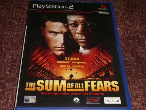 The Sum of All Fears Playstation 2 eredeti lemez ( 2500 Ft )