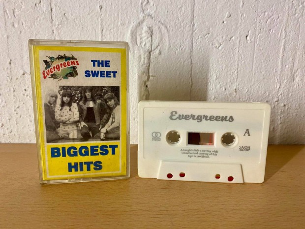 The Sweet - Biggest Hits msoros audio magnkazetta