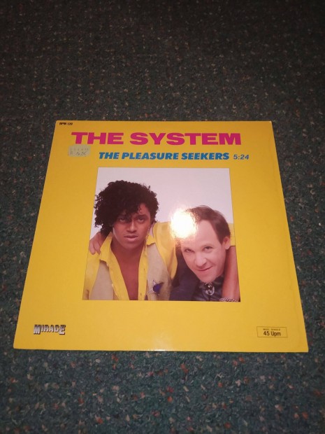 The System The Pleasure Seekers (1985)