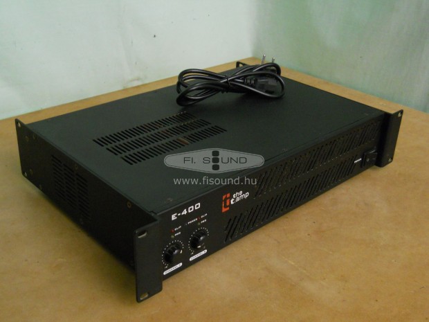 The T.Amp E-400 ,2x190W,4-16ohm,sztereo vgfok erst