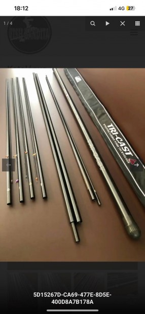 The Tri-Cast Trilogy 2 Power Margin Pole 12,2m raks bot