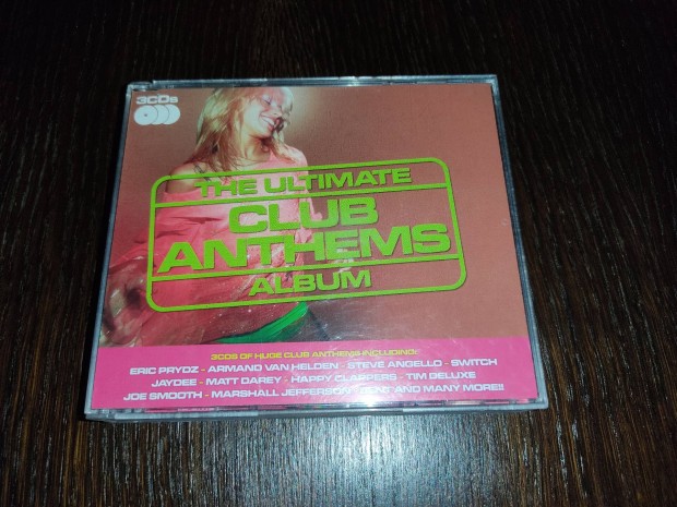 The Ultimate Club Anthems Album (3CD)Marshall Jefferson,Matt Darey)