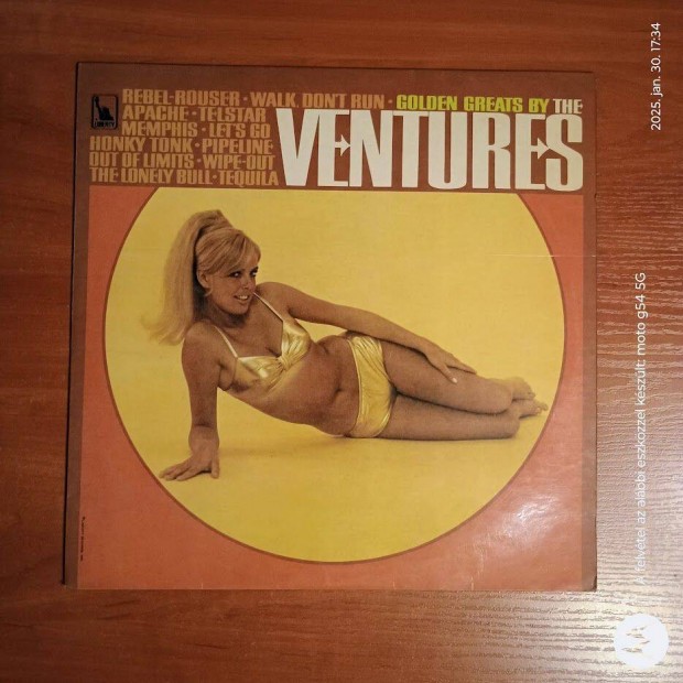 The Ventures Golden Greats By The Ventures; LP, Vinyl