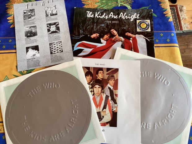 The WHO, The KIDS ARE Alright dupla lemez, 22 oldalas foto albummal