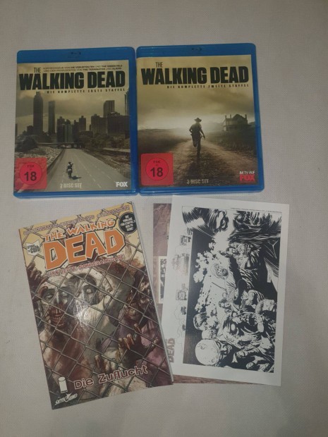 The Walking Dead Limited Comic Box Season 1 & 2 Blu-ray