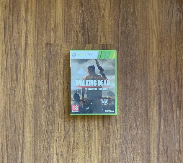 The Walking Dead Survival Instinct eredeti Xbox 360 jtk