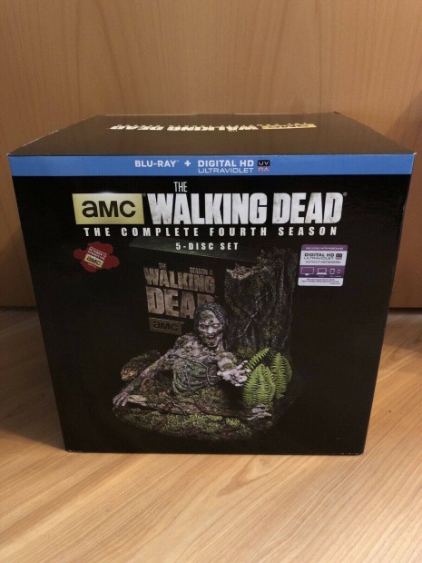 The Walking Dead - The Complete 04 Szezon Blu-Ray Szobros